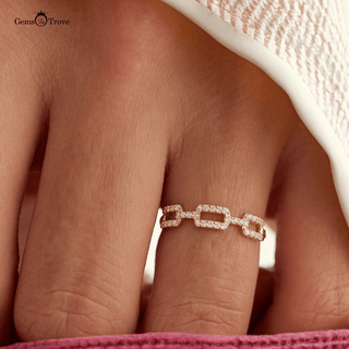 Natural Diamond Rope Band