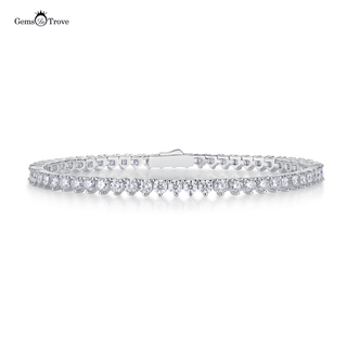 Brilliant Moissanite Tennis Bracelet