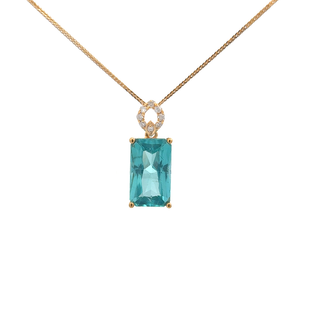 Apatite Petite Column Pendant