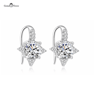 Starlight Moissanite Earrings 