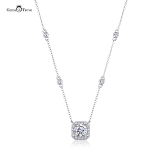 Moissanite Solitaire Pendant