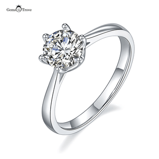 Classic Inspired Moissanite Diamond Ring