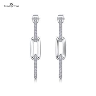 Ethereal Moissanite Dangle Drops