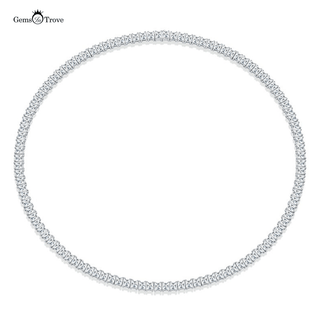 Men Moissanite  princess Tennis Chain