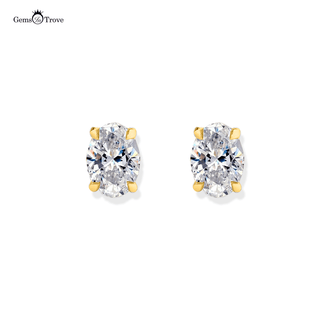 Aurora Oval Brilliance Studs