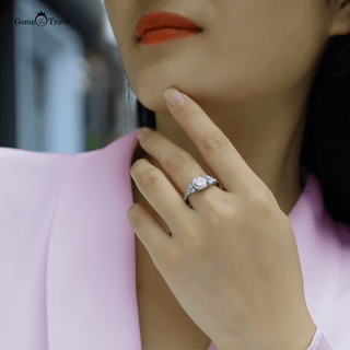 Luminous Royal Moissanite Ring