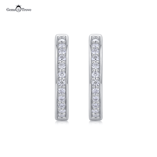 Luce Moissanite Hoops