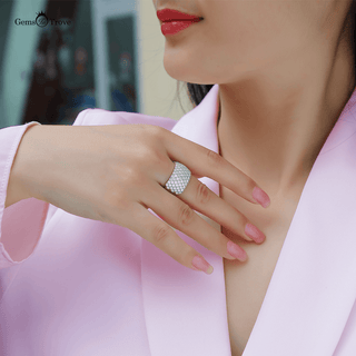 Elegant Moissanite Ring