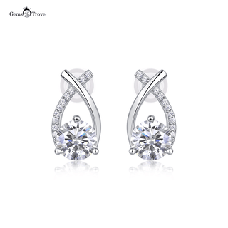 Luxury Moissanite Stud Earrings