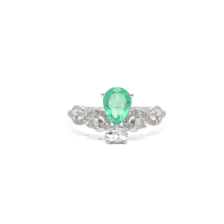 Emeraldé Duo Lumière Ring