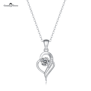 Moissanite Love Forever Pendant Necklace