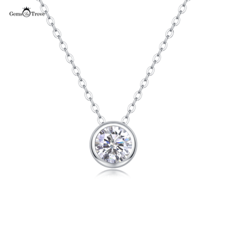 Exquisite Moissanite Pendant Necklace