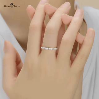 Elegant Baguette Diamond Ring