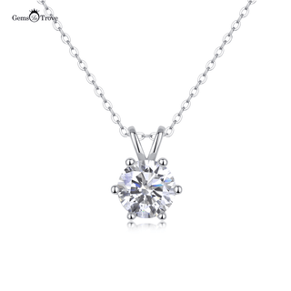 Radiant Moissanite Sparkle Pendant