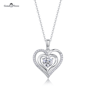 Lover’s Light moissanite pendant