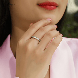 Timeless Princess Cut Eternity