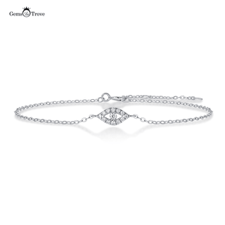 Moissanite Evil Eye Protection Bracelet