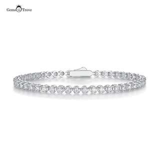 Radiant Moissanite Tennis Bracelet