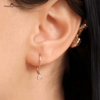 Luxurious Diamond Lever back Earrings