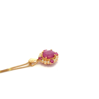 Élise Royale Ruby Pendant