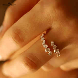 Elegant Mixed Shape Diamond Ring