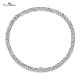 Cuban Men Chain Moissanite necklace