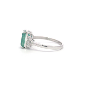 Imperial Emerald Crown Ring
