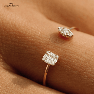 Classic And Contemporary Diamond Ring