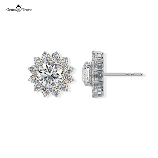 Floral Extendable Diamond Studs