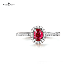 Diamond and Ruby Ring Glamour