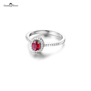 Diamond and Ruby Ring Glamour