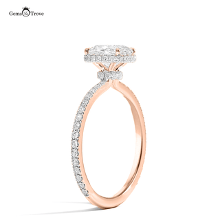 Majestic Asscher Halo Drape