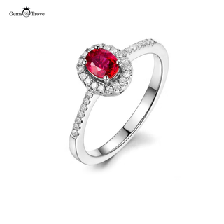 Diamond and Ruby Ring Glamour