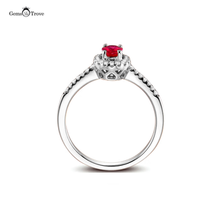 Diamond and Ruby Ring Glamour