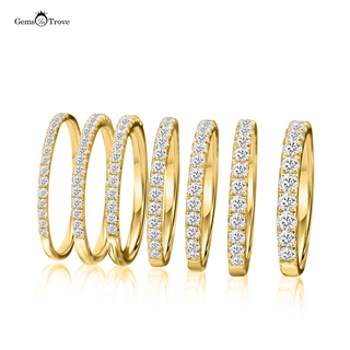 Classic Half Eternity Diamond Band