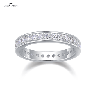 Dazzling Bezel Eternity Band