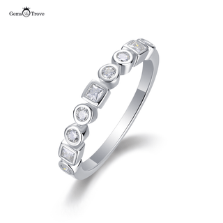 Symphony of Sparkles Moissanite Band