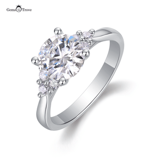 Veiled Sparkle Moissanite Beauty Ring