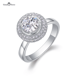 Elegant Moissanite Promise Ring