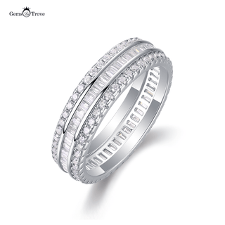 Luxury Moissanite Eternity Band