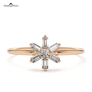 Star Design Diamond Ring