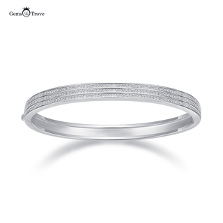 Moissanite Pave Bangle