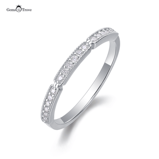 Elegant Moissanite Band Ring