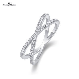 Infinity Moissanite Band
