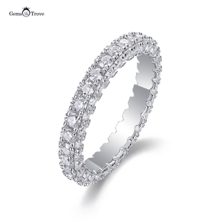 Brilliant Moissanite Sparkle Band