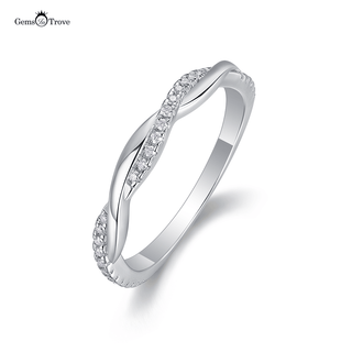 Luminous Moissanite Eternity Band