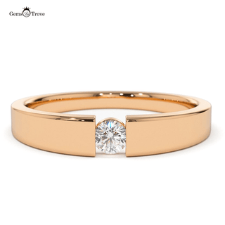 Classic Flat Diamond Band Ring