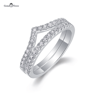 Brilliant Moissanite Stackable