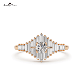 Art Deco Baguette Diamond Ring