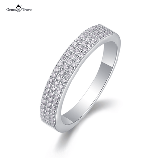 Sparkling Moissanite Band